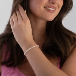 Astley Clarke Biography 18ct Yellow Gold Vermeil Mixed Freshwater Pearl Bracelet