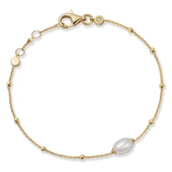 Astley Clarke 18ct Yellow Gold Vermeil Freshwater Pearl Bracelet