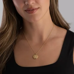 Astley Clarke 18ct Yellow Gold Vermeil Spin Locket