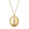Astley Clarke 18ct Yellow Gold Vermeil Locket