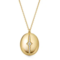 Astley Clarke 18ct Yellow Gold Vermeil Locket