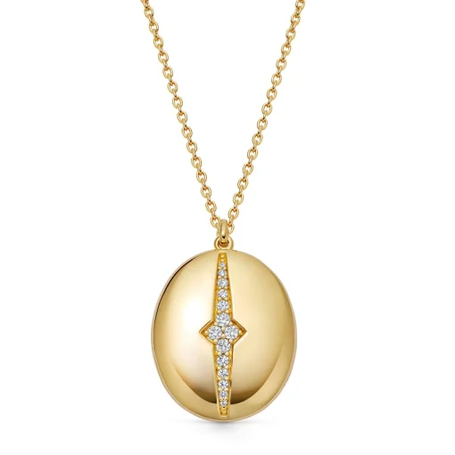 Astley Clarke 18ct Yellow Gold Vermeil Locket