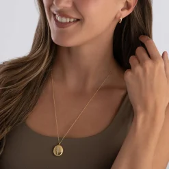 Astley Clarke 18ct Yellow Gold Vermeil Locket
