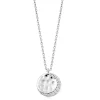 Astley Clarke Luna Silver White Sapphire Pendant