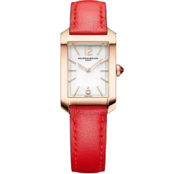 Baume & Mercier Hampton 35mm 18ct Rose Gold Titanium Ladies Watch