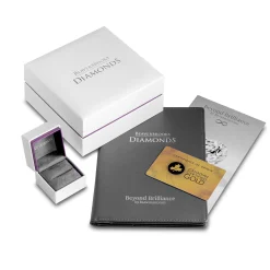 Beaverbrooks Beyond Brilliance 18ct White Gold Oval Shaped Diamond Solitaire Ring