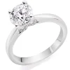 Beaverbrooks Beyond Brilliance 18ct White Gold Diamond Solitaire Ring