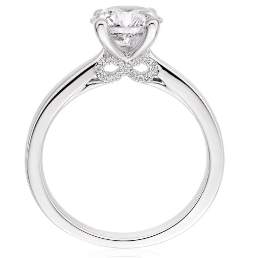 Beaverbrooks Beyond Brilliance 18ct White Gold Diamond Solitaire Ring
