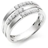 Beaverbrooks 18ct White Gold Diamond Ring
