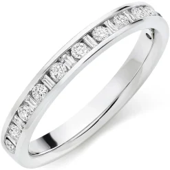Beaverbrooks 18ct White Gold Diamond Eternity Ring