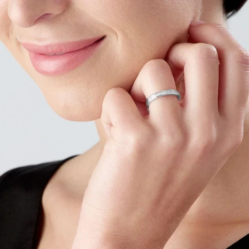 Beaverbrooks 18ct White Gold Diamond Eternity Ring