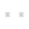 Beaverbrooks 18ct White Gold Diamond Stud Earrings