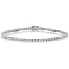 Beaverbrooks 9ct White Gold Diamond Tennis Bracelet