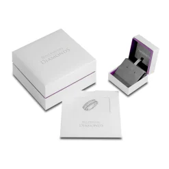 Beaverbrooks 9ct White Gold Diamond Freshwater Cultured Pearl Stud Earrings