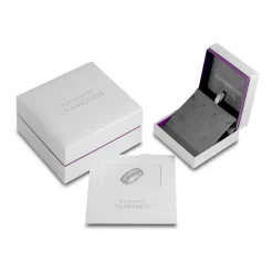 Beaverbrooks 9ct White Gold Diamond Pendant