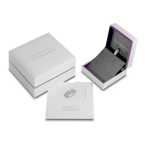 Beaverbrooks 9ct White Gold Diamond Pendant