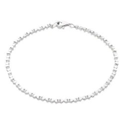 Beaverbrooks 9ct White Gold Cubic Zirconia Bracelet