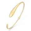 Beaverbrooks 9ct Yellow Gold Torque Bangle