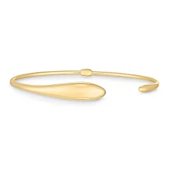 Beaverbrooks 9ct Yellow Gold Torque Bangle