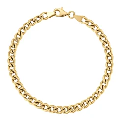 Beaverbrooks 9ct Yellow Gold Link Bracelet