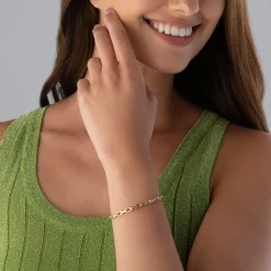 Beaverbrooks 9ct Yellow Gold Bracelet