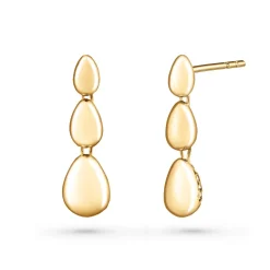 Beaverbrooks 9ct Yellow Gold Drop Earrings