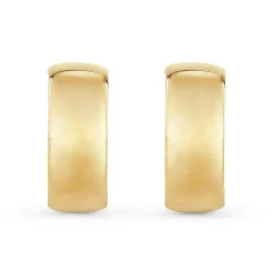 Beaverbrooks 9ct Yellow Gold Hoop Earrings