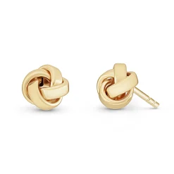 Beaverbrooks 9ct Yellow Gold Knot Stud Earrings