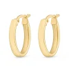 Beaverbrooks 9ct Yellow Gold Hoop Earrings