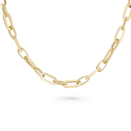 Beaverbrooks 9ct Yellow Gold Link Necklace