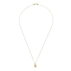 Beaverbrooks 9ct Yellow Gold Teardrop Necklace