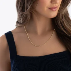 Beaverbrooks 9ct Yellow Gold Spiga Chain