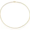 Beaverbrooks 9ct Yellow Gold, White Gold and Rose Gold Plait Necklace