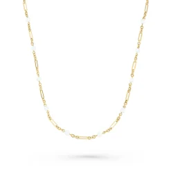 Beaverbrooks 9ct Yellow Gold Freshwater Pearl Necklace