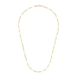 Beaverbrooks 9ct Yellow Gold Freshwater Pearl Necklace