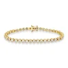 Beaverbrooks 18ct Yellow Gold Diamond Bracelet