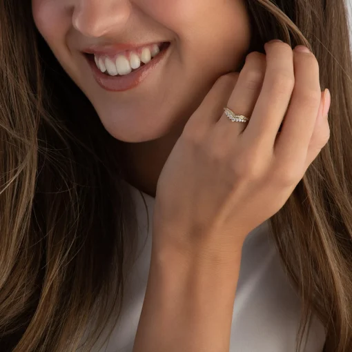 Beaverbrooks 18ct Yellow Gold Diamond Half Eternity Wedding Ring