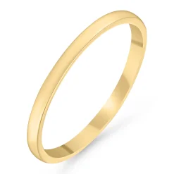 Beaverbrooks 18ct Yellow Gold 1.5mm Wedding Ring