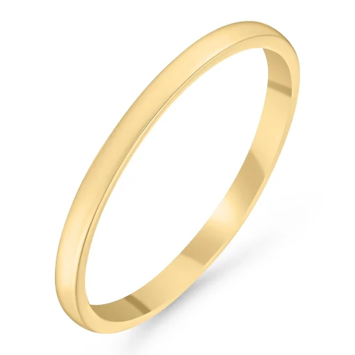 Beaverbrooks 18ct Yellow Gold 1.5mm Wedding Ring