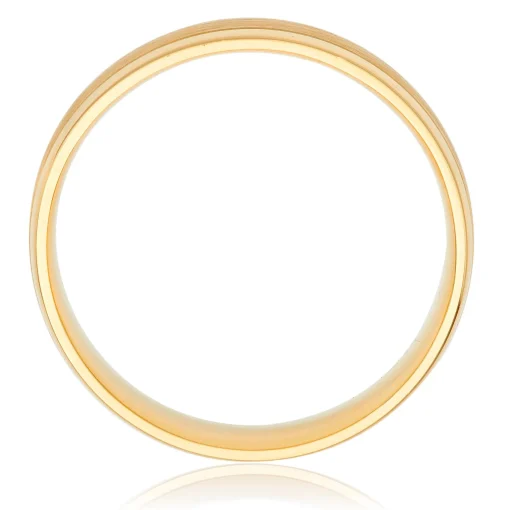 Beaverbrooks 18ct Yellow Gold 6mm Men’s Wedding Ring