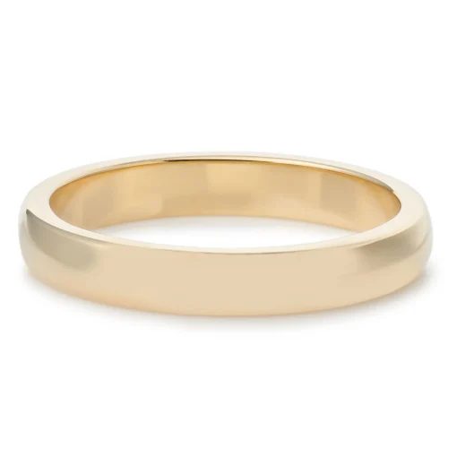 Beaverbrooks 18ct Yellow Gold Court Wedding Ring