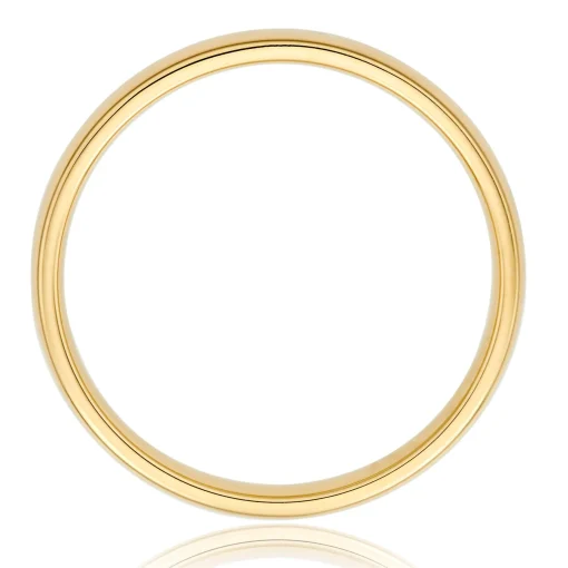 Beaverbrooks 18ct Yellow Gold 2.5mm Ladies Wedding Ring