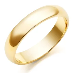 Beaverbrooks 18ct Yellow Gold 4mm Wedding Ring