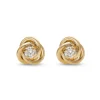 Beaverbrooks 9ct Yellow Gold Cubic Zirconia Stud Earrings
