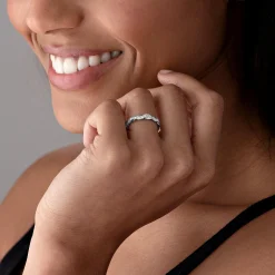 Beaverbrooks Entwine Platinum Diamond 2.5mm Wedding Ring