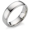 Beaverbrooks Men's Polished Titanium Ring
