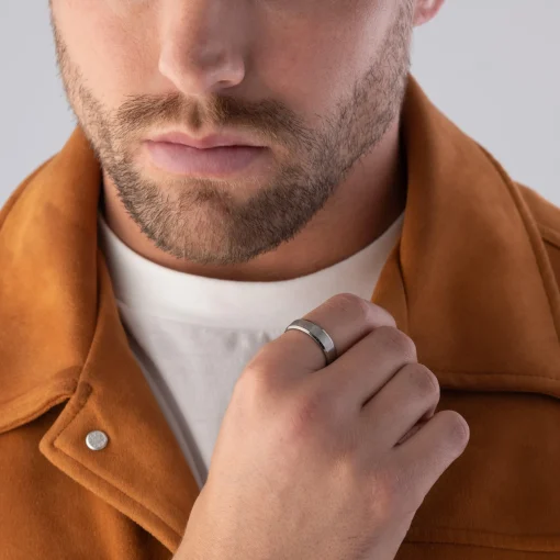 Beaverbrooks Men's Titanium Ring