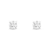 Beaverbrooks Once 18ct White Gold Diamond Solitaire Earrings