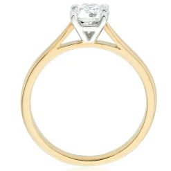 Beaverbrooks Once 18ct Yellow Gold Diamond Solitaire Ring
