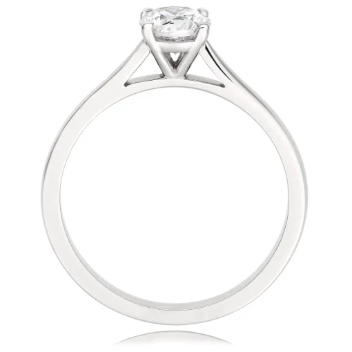 Beaverbrooks Once Platinum Diamond Solitaire Ring